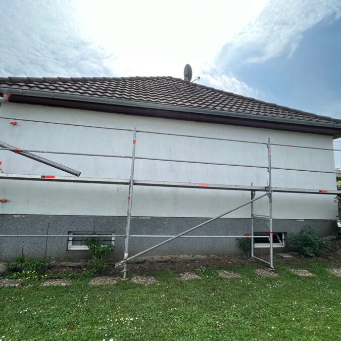 Mise en peinture min&eacute;rale d’une maison &agrave; RIXHEIM Saint-Louis 3