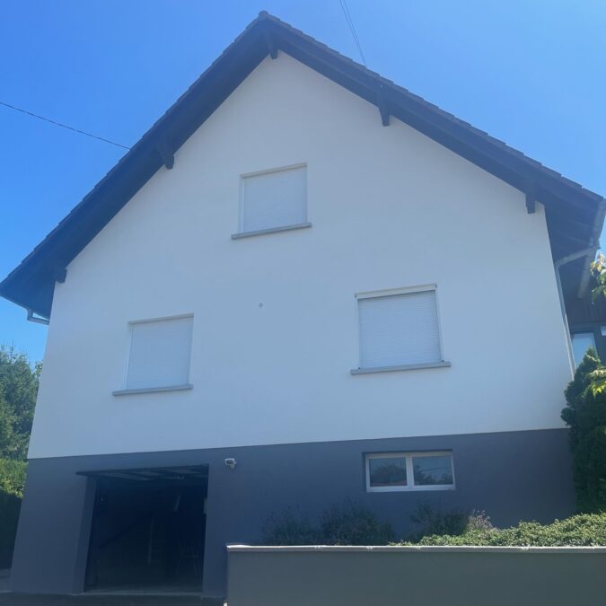 RAVALEMENT DE FACADE A BISEL DANS LE SUNDGAU Belfort 1