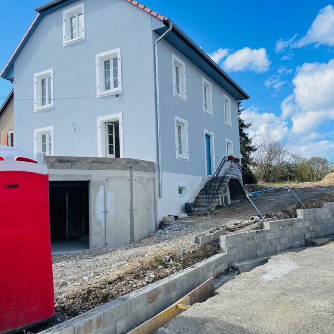 RAVALEMENT DE FACADE A BUSCHWILLER Illzach 4