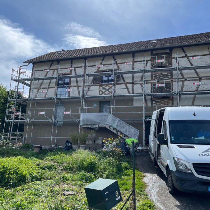 Ravalement de fa&ccedil;ade maison Alsacienne Riedisheim 6