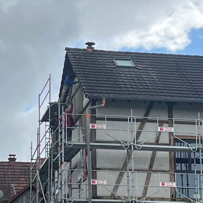 Ravalement de fa&ccedil;ade maison Alsacienne Rixheim 5