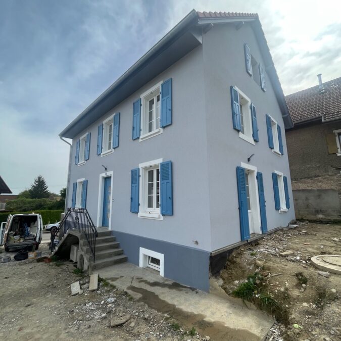 RAVALEMENT DE FACADE A BUSCHWILLER Mulhouse 3