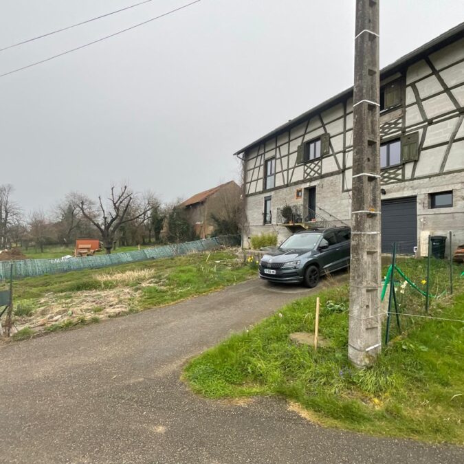 Ravalement de fa&ccedil;ade maison Alsacienne Cernay 3