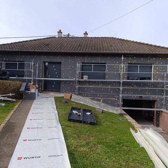 ISOLATION EXTERIEURE A BATTENHEIM, PRES DE SAUSHEIM Colmar 0