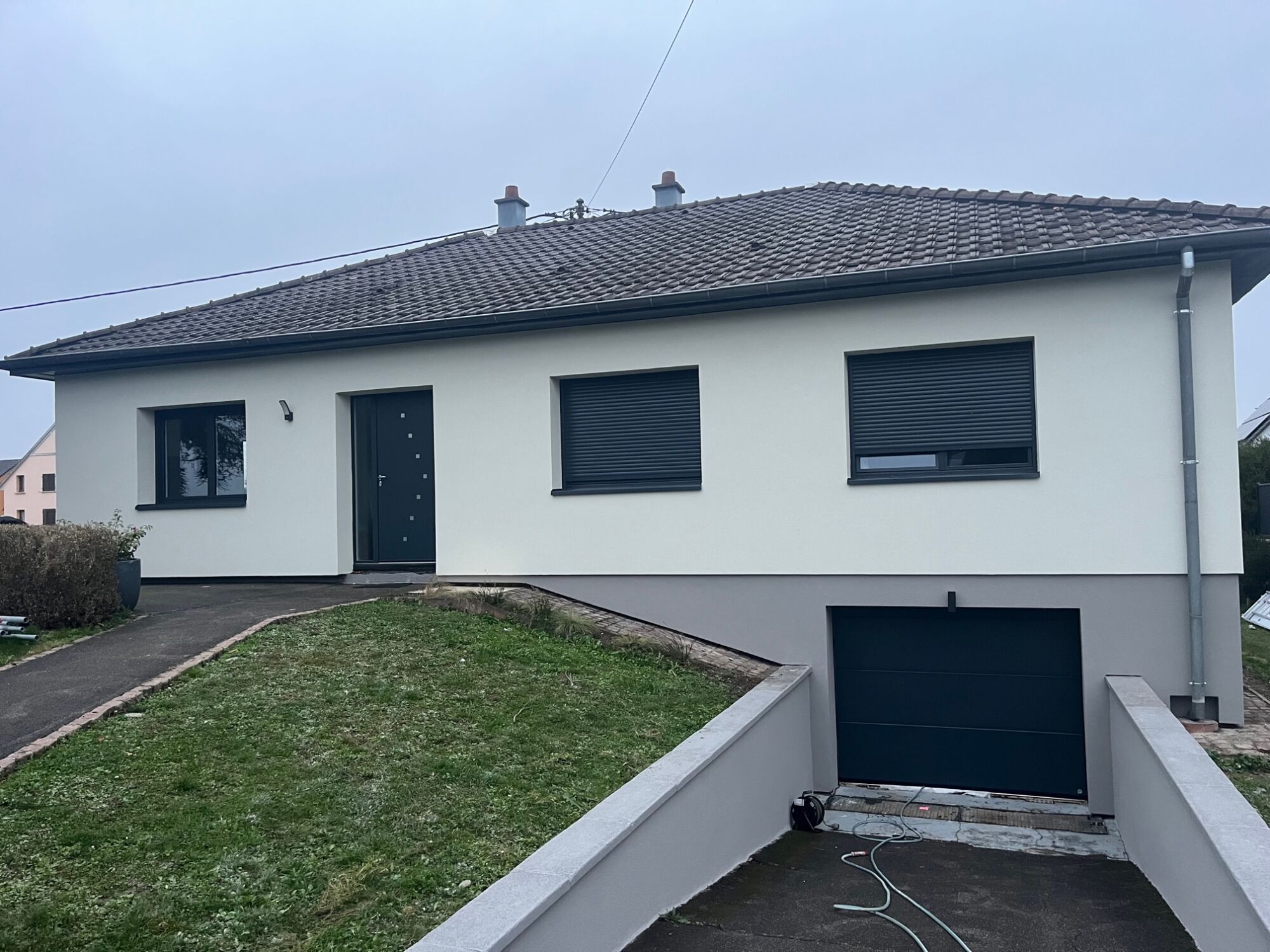 ISOLATION EXTERIEURE A BATTENHEIM, PRES DE SAUSHEIM Colmar