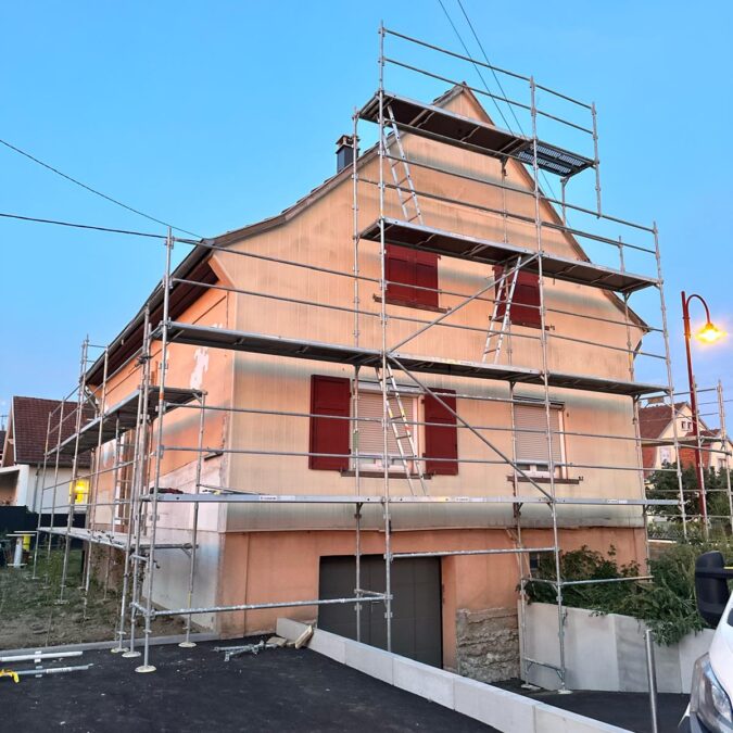 ISOLATION EXTERIEURE A PULVERSHEIM RGE Saint-Louis 1