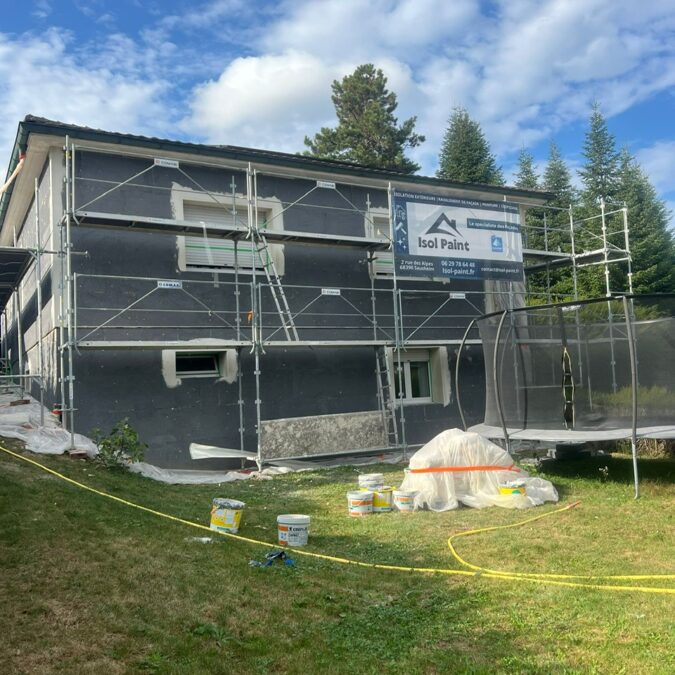 Transformation d’une Maison Individuelle &agrave; H&eacute;genheim (68220) : Isolation Thermique par l’Ext&eacute;rieur (ITE) et Ravalement de Fa&ccedil;ade Belfort 3