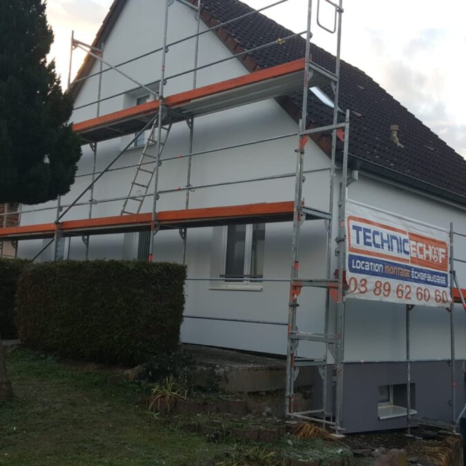 ISOLATION EXTERIEURE A DESSENHEIM RGE, Ravalement de fa&ccedil;ade Saint-Louis 1