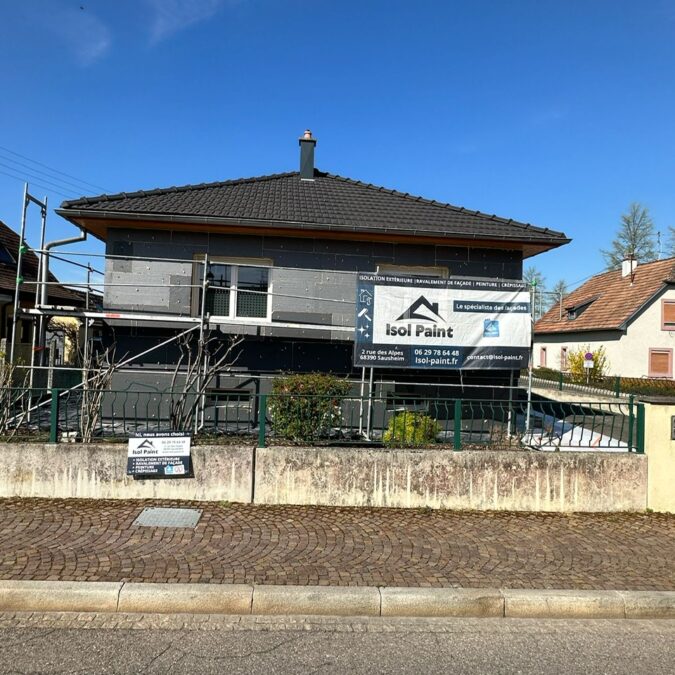 R&eacute;novation &Eacute;nerg&eacute;tique : ISOL PAINT une Isolation Ext&eacute;rieure &agrave; Sausheim (68390) Mulhouse 2