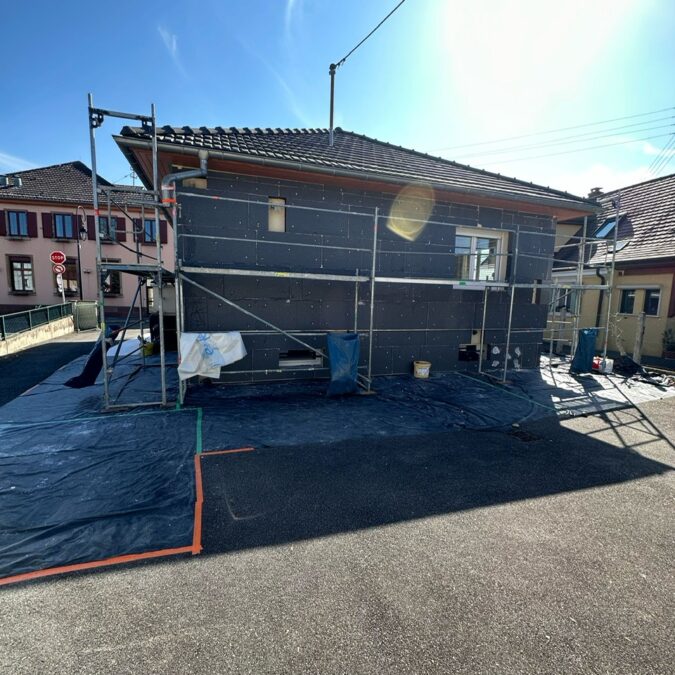 R&eacute;novation &Eacute;nerg&eacute;tique : ISOL PAINT une Isolation Ext&eacute;rieure &agrave; Sausheim (68390) Kingersheim 3